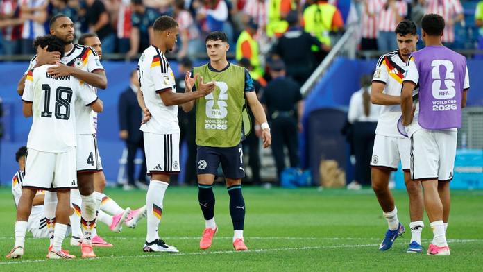 Fotbalisté Německa po vypadnutí na MS 2026 s Paraguayí