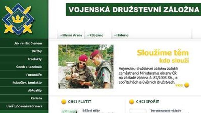 Vojenské družstevní záložně hrozí odebrání licence. Nenavýšila základní kapitál