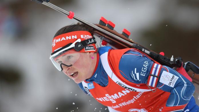 Vítková opět na stupních vítězů! Ve sprintu si doběhla pro bronz
