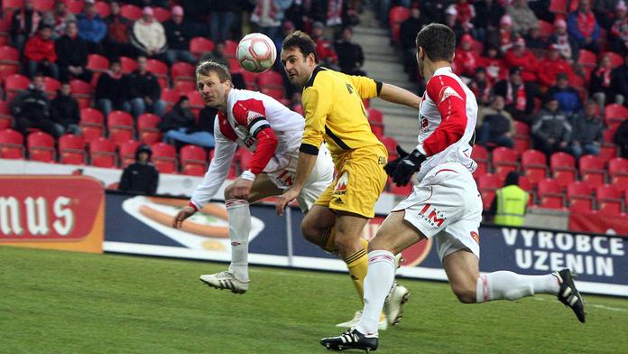 Budějovice porazily Slavii 1:0. V 88. minutě se trefil Javorek