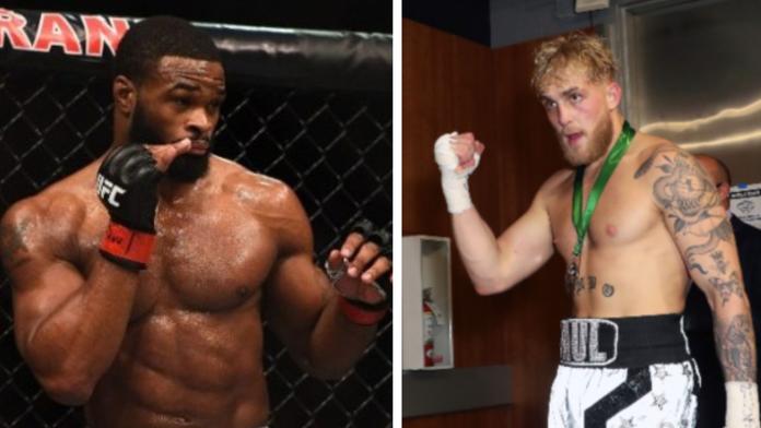 Tyron Woodley a Jake Paul