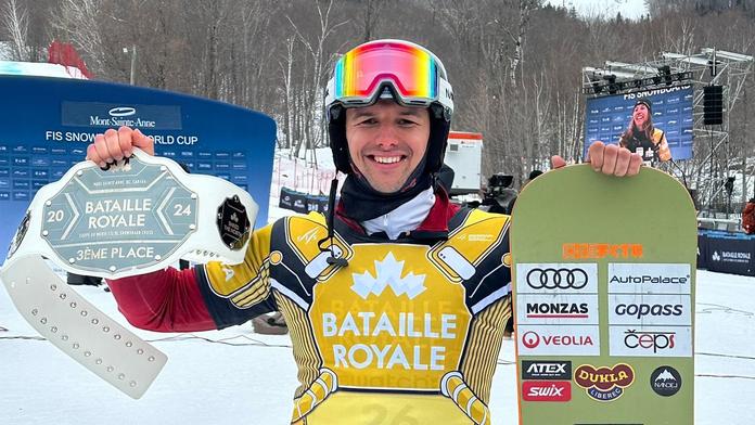 Životní úspěch snowboardisty Housera! V Kanadě vybojoval třetí místo