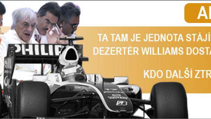 F1: Stáje vyloučily Williams z asociace za to, že podal přihlášku