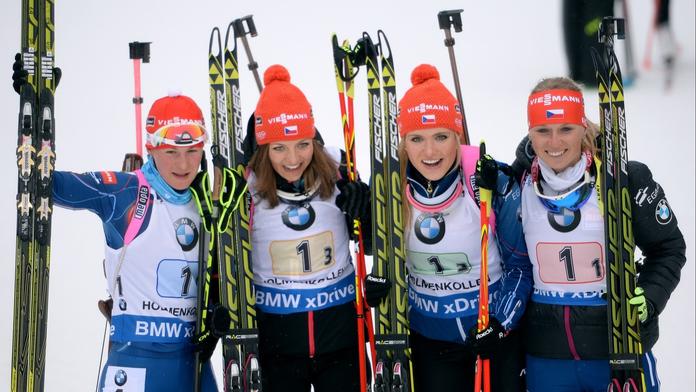 Bronz po osmi letech. České biatlonistky získaly dodatečnou medaili z olympiády