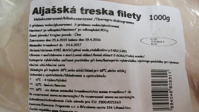 POZOR: Na trhu je falšovaná treska! Ujistěte se, že ji nemáte