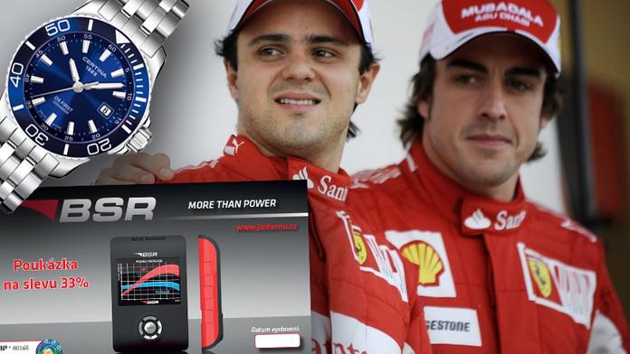 9. kolo SOUTĚŽE s F1: Hrajte o LUXUSNÍ HODINKY a poukazy na TUNING
