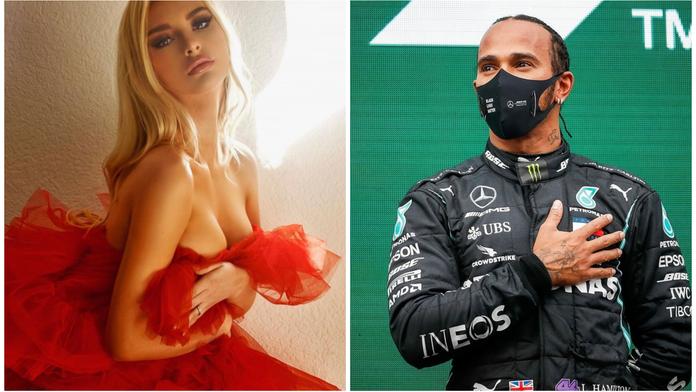 Zesláblý Hamilton našel po covidu novou léčbu, užívá si s modelkou