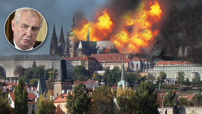Prezident Zeman: Teroristi zaútočí i v Česku! Nejspíš v Praze!