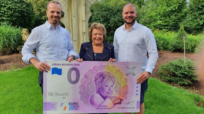 Na nové bankovce je podobizna Jiřiny Bohdalové! Lidé si ji mohou koupit