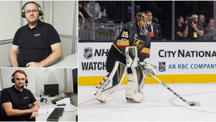 Diváci poprvé viděli, jak je těžká práce komentátorů NHL! VIDEO