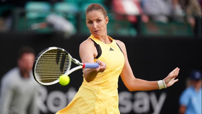 Plíškové se na trávě daří. V Nottinghamu postoupila už do čtvrtfinále