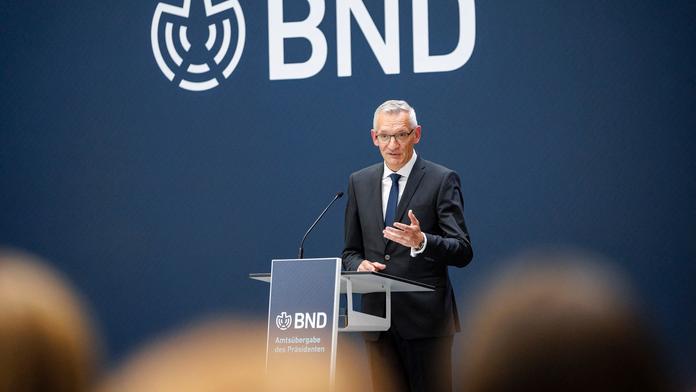 Prezident spolkové zpravodajské služby Martin Jäger