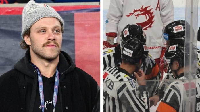 Pastrňák sledoval semifinále z USA. Nechápu, že rozhodčí neuznal Třinci gól, divil se