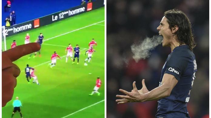 Sledujte Cavaniho! Obrovská frajeřina, takhle hraje superstar