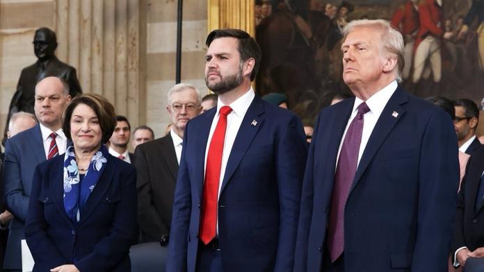 Americký viceprezident J. D. Vance při inauguraci