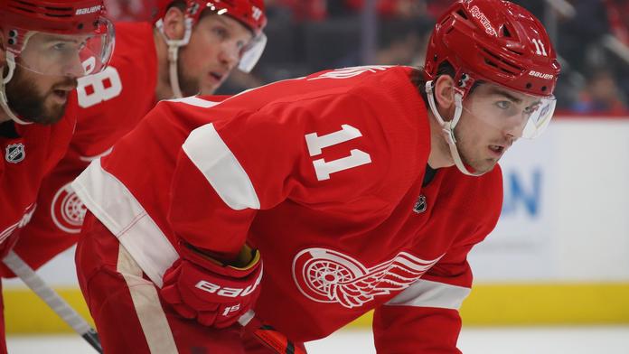 Zadina pálil ostrými, další prohře Red Wings ale nezabránil