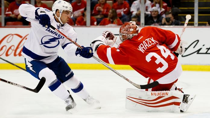 Palát prostřelil Mrázka. I díky tomu slavila Tampa!