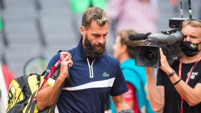 Ostudné chování na kurtu i mimo něj. Benoit Paire nesmí na OH v Tokiu