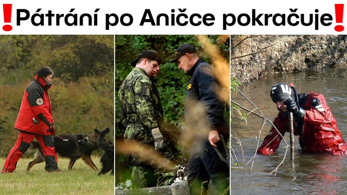 PÁTRÁNÍ PO ANIČCE: Policie zadržela obviněného