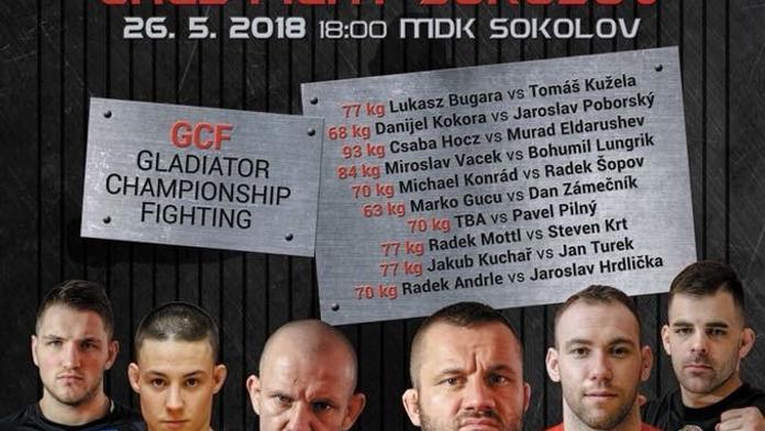 Sokolov bude hostit prestižní MMA akci! GCF turnaj už 26. května