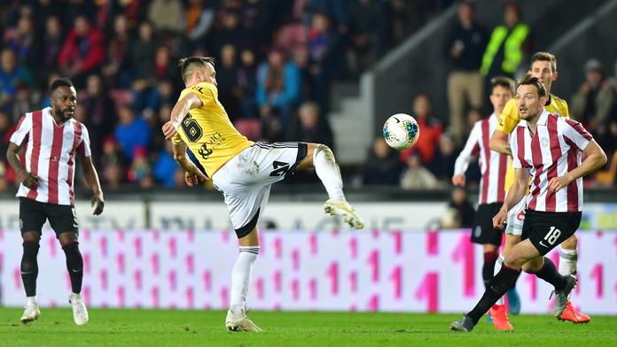 Sparta nezvládla výroční zápas, Budějovice z Letné vezou bod