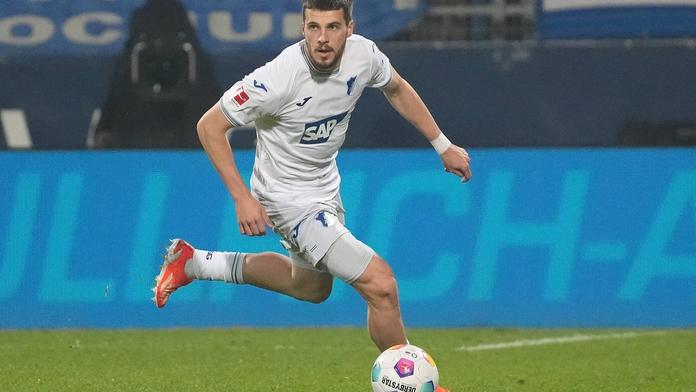 David Jurásek v dresu Hoffenheimu