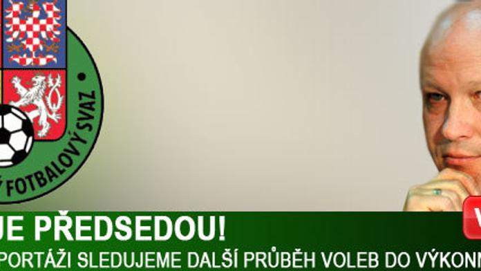 ON-LINE: Hašek šéfem fotbalu, tým jeho lidí drtivě vyhrál