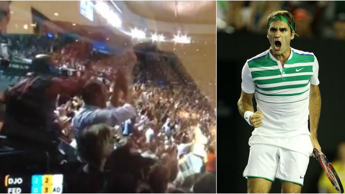 Zázračný Federer! Jeho úder zvedl fandu z kolečkového křesla