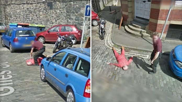 Google Street View nafotil vraždu v přímém přenosu! Policisté se smáli