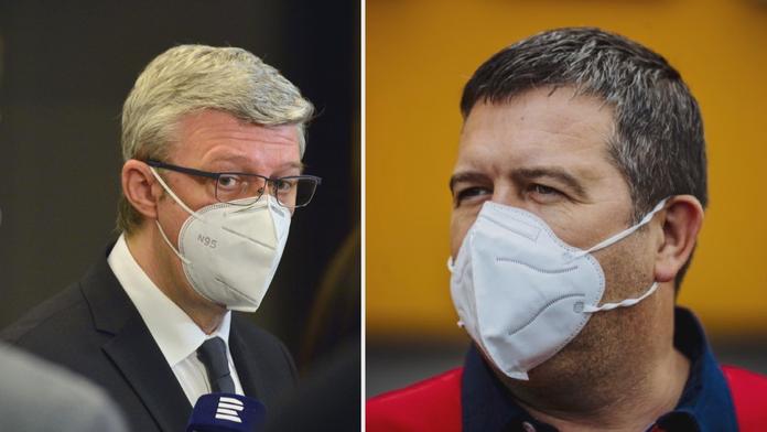 Hamáček: Zavřeme průmysl! Zničí to ekonomiku, oponuje Havlíček
