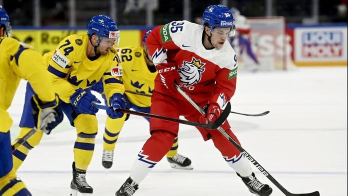 Česko na MS nestačilo na Švédsko, rozhodl špatný start do druhé třetiny