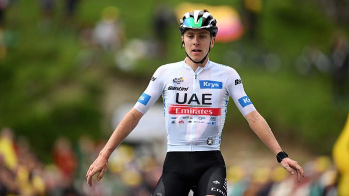 Pogačar po skvělém finiši ovládl šestou etapu TdF. Do čela jde Vingegaard