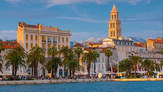 Město Split v Chorvatsku