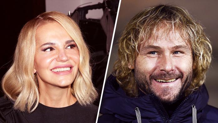Dara Rolins a Pavel Nedvěd