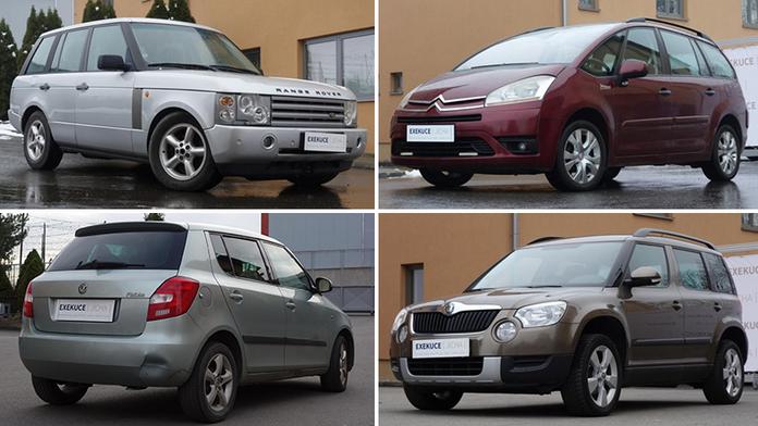 Land Rover za 40 tisíc? Levné dárky pořídíte v exekuční dražbě
