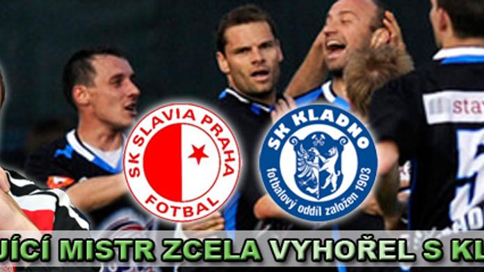 Kladno vstřelilo tři branky a porazilo mistrovskou Slavii 2:1