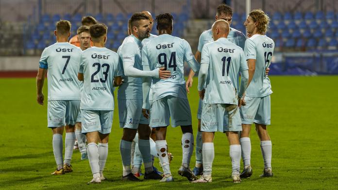 Fotbalisté třetiligového FK Viagem Ústí