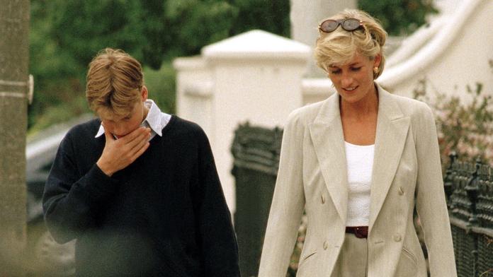 Princezna Diana a William