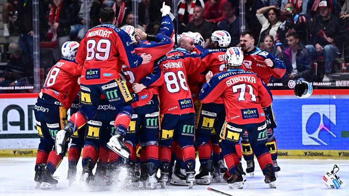 Pardubická radost, Dynamo dobylo Třinec a po 14 letech získalo extraligový titul