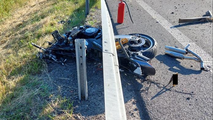Tragická nehoda motorkáře na Pelhřimovsku