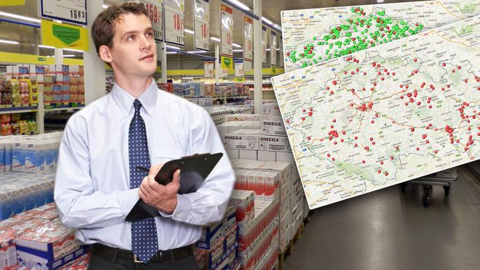 ŠIDÍ VÁŠ OBCHOD? Najděte si ho na podrobné MAPĚ od inspektorů
