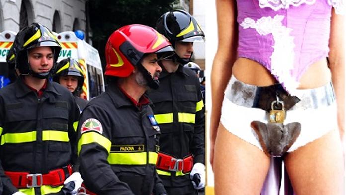 Žena ztratila klíč od pásu cudnosti, pomoct jí museli hasiči!