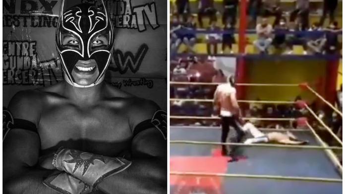 Tragédie mezi provazy. Luchador zemřel přímo v ringu