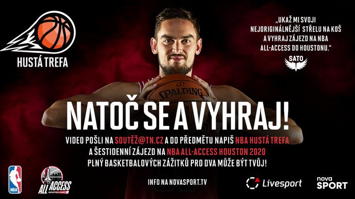 SOUTĚŽ o zájezd do USA: Hustá trefa Tě dostane na zápasy NBA do Houstonu!