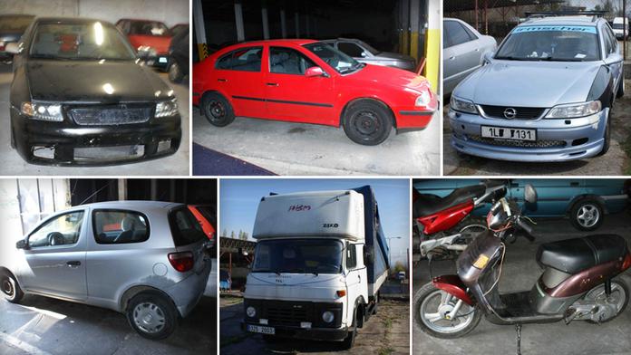 Rozprodej zabavených aut: Golf za 100 Kč, Audi A3 za 200 Kč!