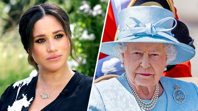 Meghan a královna Alžběta II.