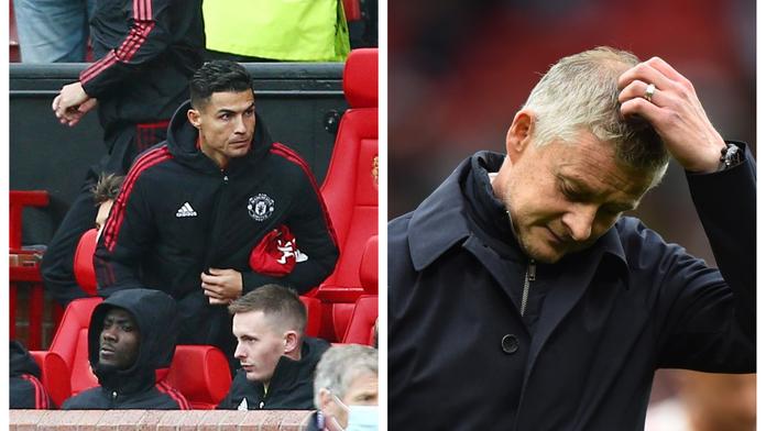 Okamžitě vyhoďte Solskjaera! Fanoušci zuří, že Ronaldo byl pouze na lavičce