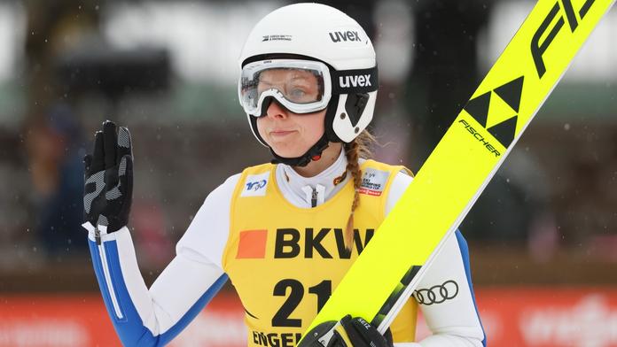 Skokanka na lyžích Karolína Indráčková