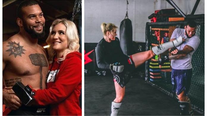 Zápasník UFC dal partnerce kopačku. Žena mu to následně vrátila!