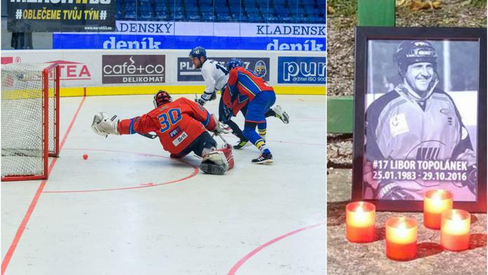 Finále hokejbalové extraligy: Hrálo se za zesnulého mistra světa!